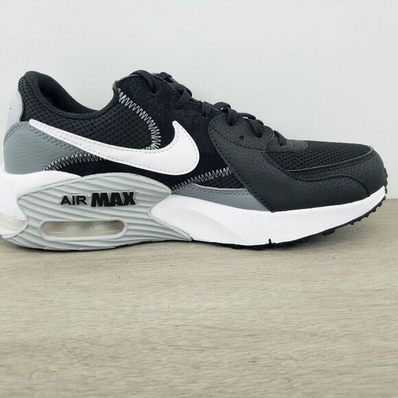 Nike Air Max Excee FN7301-001 Men's Size 8 Black Cool Gray White EUC - Picture 9 of 12